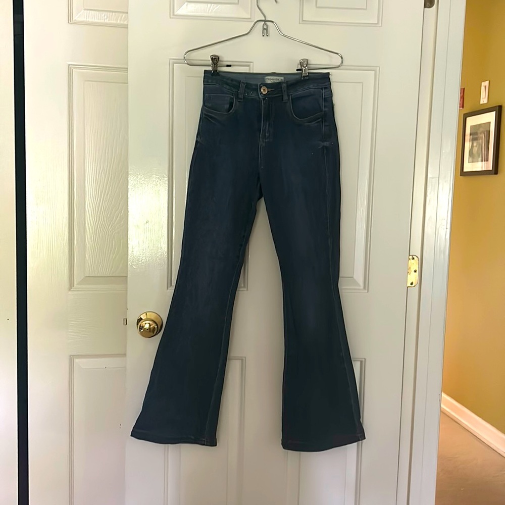 Flare denim jeans